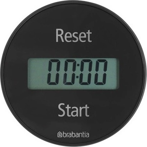 Brabantia Кухненски таймер Brabantia 107789, Дигитален дисплей, Магнит, Хронометър, Тъмносив (107789)