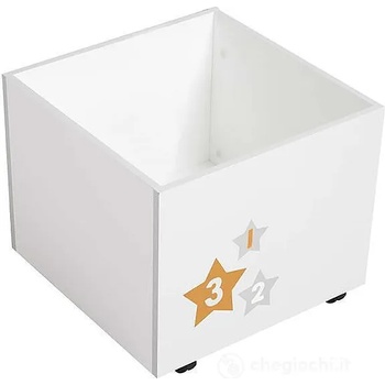 Image 1 of RO Кутия за играчки с колела ROBA Stars 38 x 38 x 33 см 89961 D180