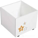 RO Кутия за играчки с колела ROBA Stars 38 x 38 x 33 см 89961 D180