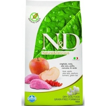 N&D Grain Free Boar & Apple Adult Dog 7 kg