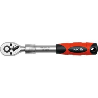 TOYA Ревeрсивна тресчотка с телескопична дръжка YATO (TELESCOPIC RATCHET HANDLE)