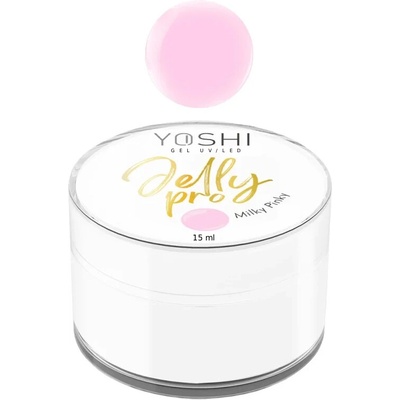 Yoshi Jelly Pro Uv Led gel Milky Pink 15 ml