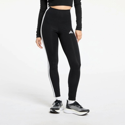 adidas Essentials 3-Stripes Cotton Leggings Black/ White