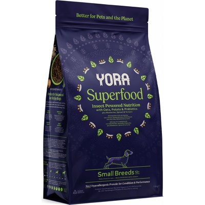 Yora z hmyzu Superfood Adult Small Breeds 1,5 kg