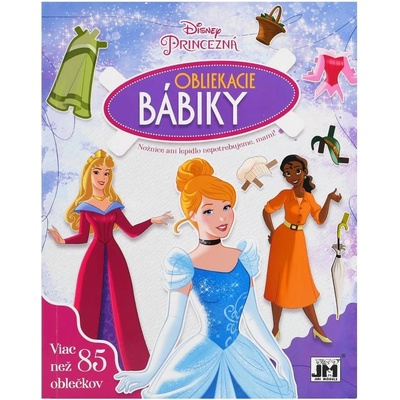 Omaľovánka JM A4 Obliekacie bábiky Princezné 1