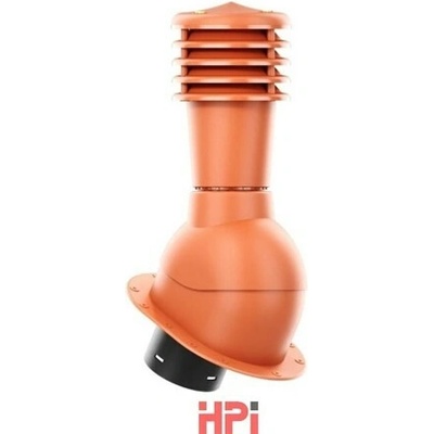 HPI Odvětrávací set 125/110 pro šindel a rovné plechové krytiny cihlově červená