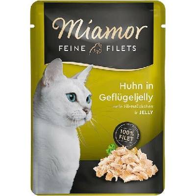 MIAMOR Feine Filets Chicken with poultry jelly 100 g
