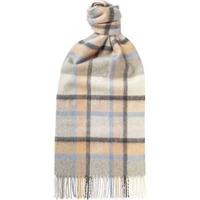 Klasická kašmírová šála s třásněmi Joshua Ellis Classic Brushed Cashmere Scarf Soft Pastel