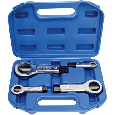 SATRA S-1024 Střihače poškozených, přirezlých matic, 9-36 mm, sada 4 ks