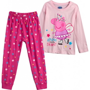 Dievčenské pyžamo Peppa Pig ružová