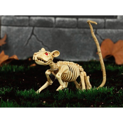 Dekorace kostra KRYSA Halloween 20 cm – Zboží Mobilmania