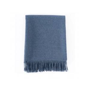 Interblanket Луксозно Одеяло От 100% Бейби Алпака Вълна - Син Цвят | 130×180 См, 500 Г