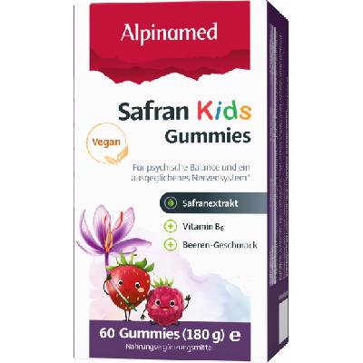 Alpinamed Saffron Kids Gummies - 60 гумени бонбони