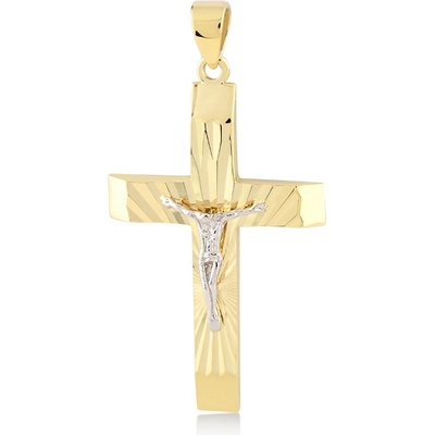 Lillian Vassago Zlatý přívěsek Křížek LLV06 GP180
