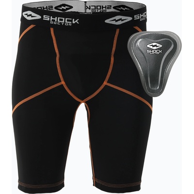 Shock Doctor Шорти със защита на таза и компресия Shock Doctor black