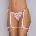Allure Say it with Garters Lace Thong Pink
