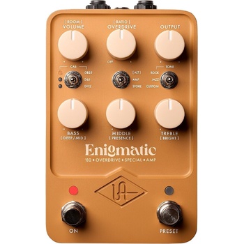 Universal Audio UAFX Enigmatic '82 Overdrive Предусилвател и Rack усилвател (GPM-ENIG)