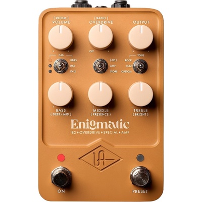 Universal Audio UAFX Enigmatic '82 Overdrive Предусилвател и Rack усилвател (GPM-ENIG)
