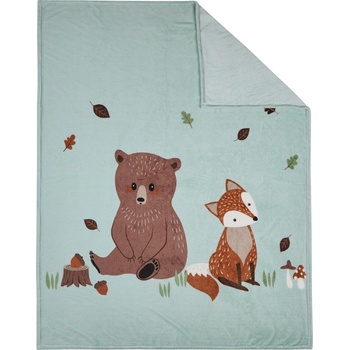 LIVARNO Hebká deka modrá 130x160