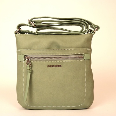 David Jones dámská malá crossbody 6214-2 jablkově zelená