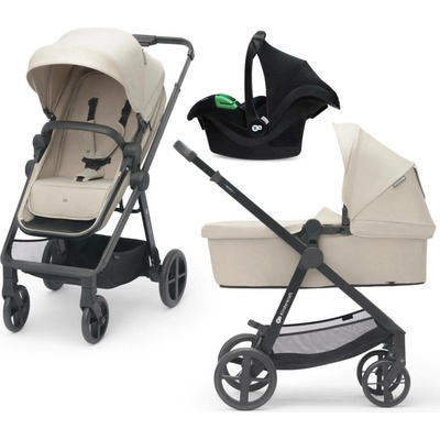 Kinderkraft 3in1 NEWLY sand beige + MINK PRE 2023
