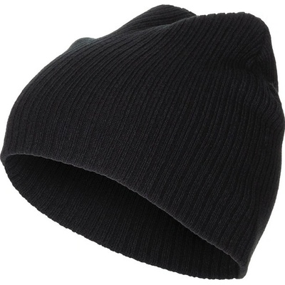 Čiapka MFH Beanie vrúbkovaná čierna