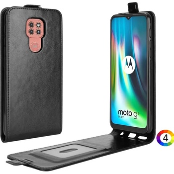 Motorola Moto G9 / G9 Play R64 Flip3 Кожен Калъф и Протектор
