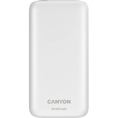 CANYON Външна батерия CANYON PB - 301 Power bank 30000mAh Li-poly battery (CNE-CPB301W)
