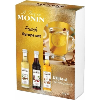 Monin set Punch 3 x 50 ml