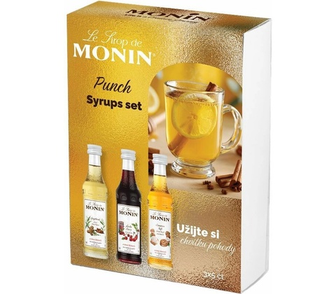 Monin set Punch 3 x 50 ml