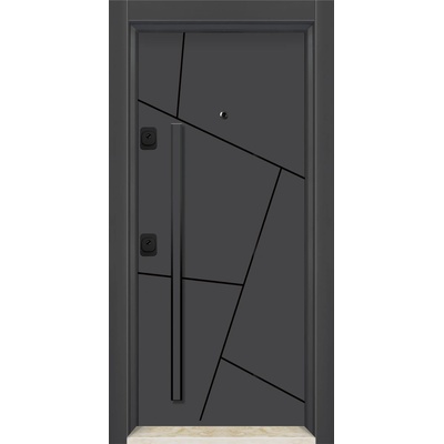 Starsteeldoor Блиндирана врата a-o-02 Антрацит (цена без монтаж)