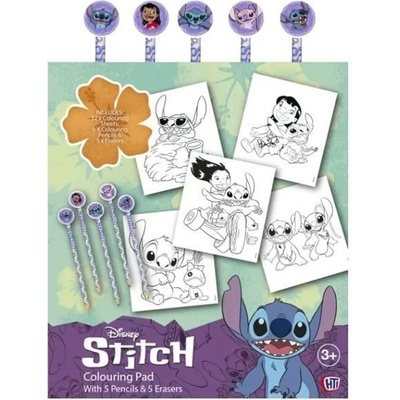 Stitch Omalovánková kniha