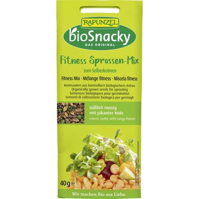 Rapunzel Zmes na klíčenie Fitness bioSnacky 40 g