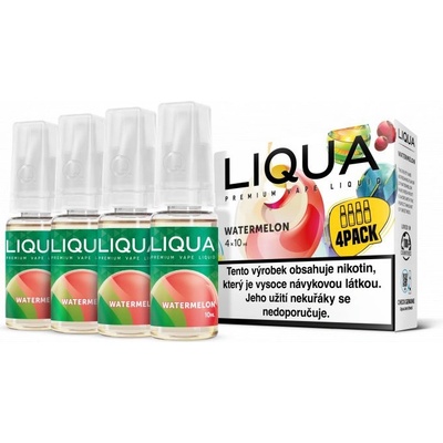 Ritchy Liqua 4Pack Watermellon 4 x 10 ml 12 mg