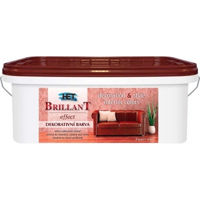 HET BRILLANT EFFECT DEKORATÍVNA FARBA 1 KG