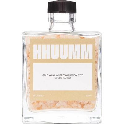 HHUUMM Soľ do kúpeľa Gold Vanilka a santalové drevo 500 ml