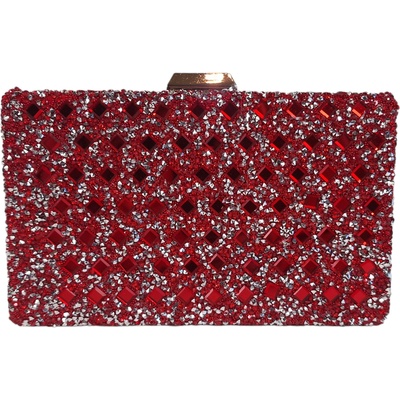 Червена официална чанта - Noemi