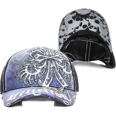 AFFLICTION SKELETON A29137-DKNV