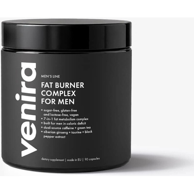 VENIRA fat burner complex pro muže, 90 kapslí