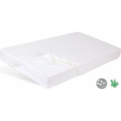 Matex Nepromokavé bambusové prestieradlo bílé 140x70