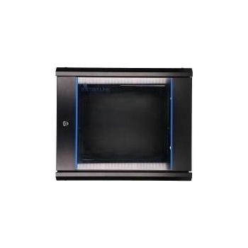 Extralink 9U 600X450 hanging rack rack black