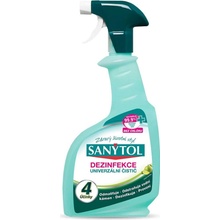 SANYTOL sprej univerzální čistič 4 účinky 2 x 500 ml