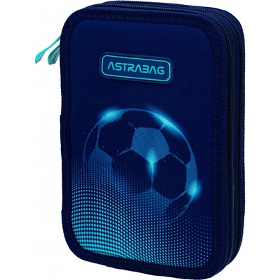 Astra Ученически несесер Astra - Футболна светлина, с 2 ципа (AS503025024)