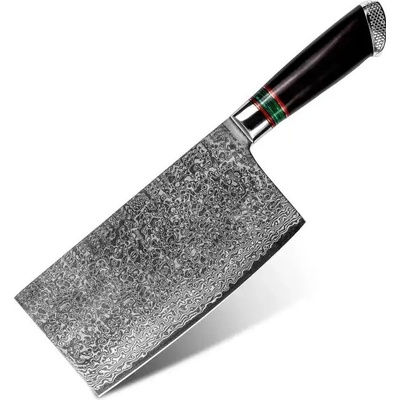 IZMAEL Damaškový kuchynský sekáčik MASTERPIECE Satoshi Čierna 17.6 cm