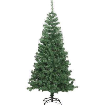 vidaXL Umelý vianočný stromček so stojanom 120 cm 230 vetiev
