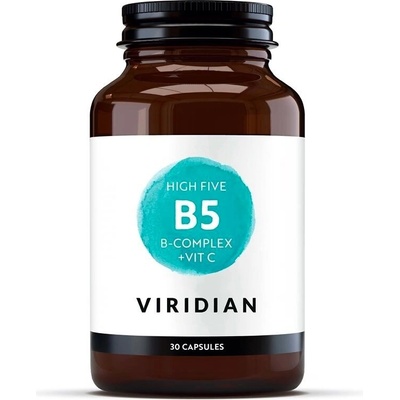 Viridian High Five B5 B Complex + Vit C 30 kapsúl
