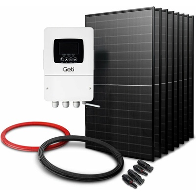 GETI súprava na solárne ohrev vody GWH04W 3640 Wp 8x PV TRINA