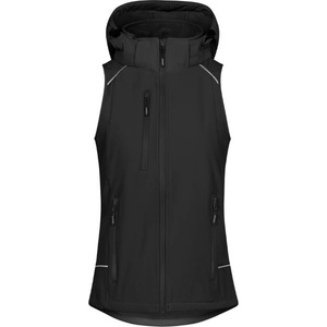 Promodoro 7845 / Дамски двуслоен софтшел елек - черен xxxl (40784500213)
