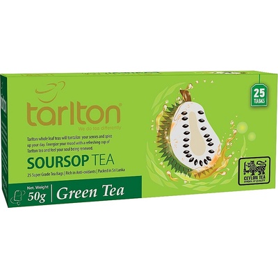 Tarlton Venture Tea Green Soursop nepřebal 25 x 2 g