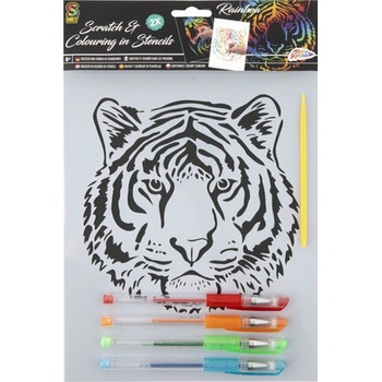 Vyškrabávanie & Maľovanie SET RAINBOW